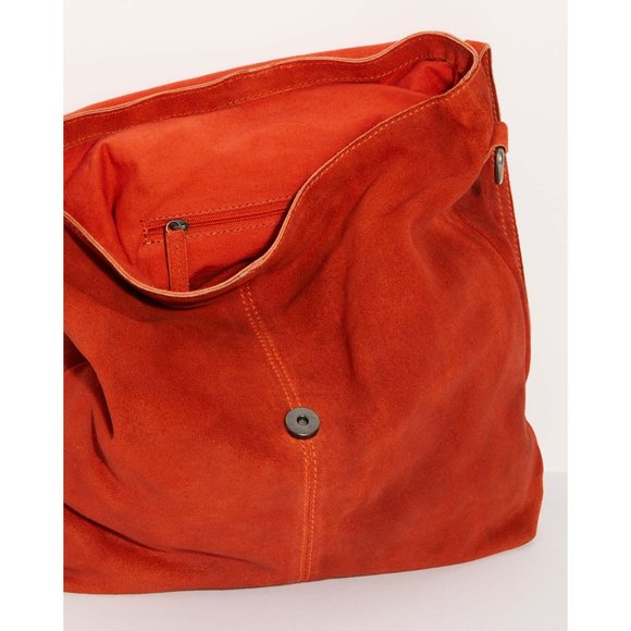 Free People Paris Convertible Backpack / Crimson - Picture 3 of 14